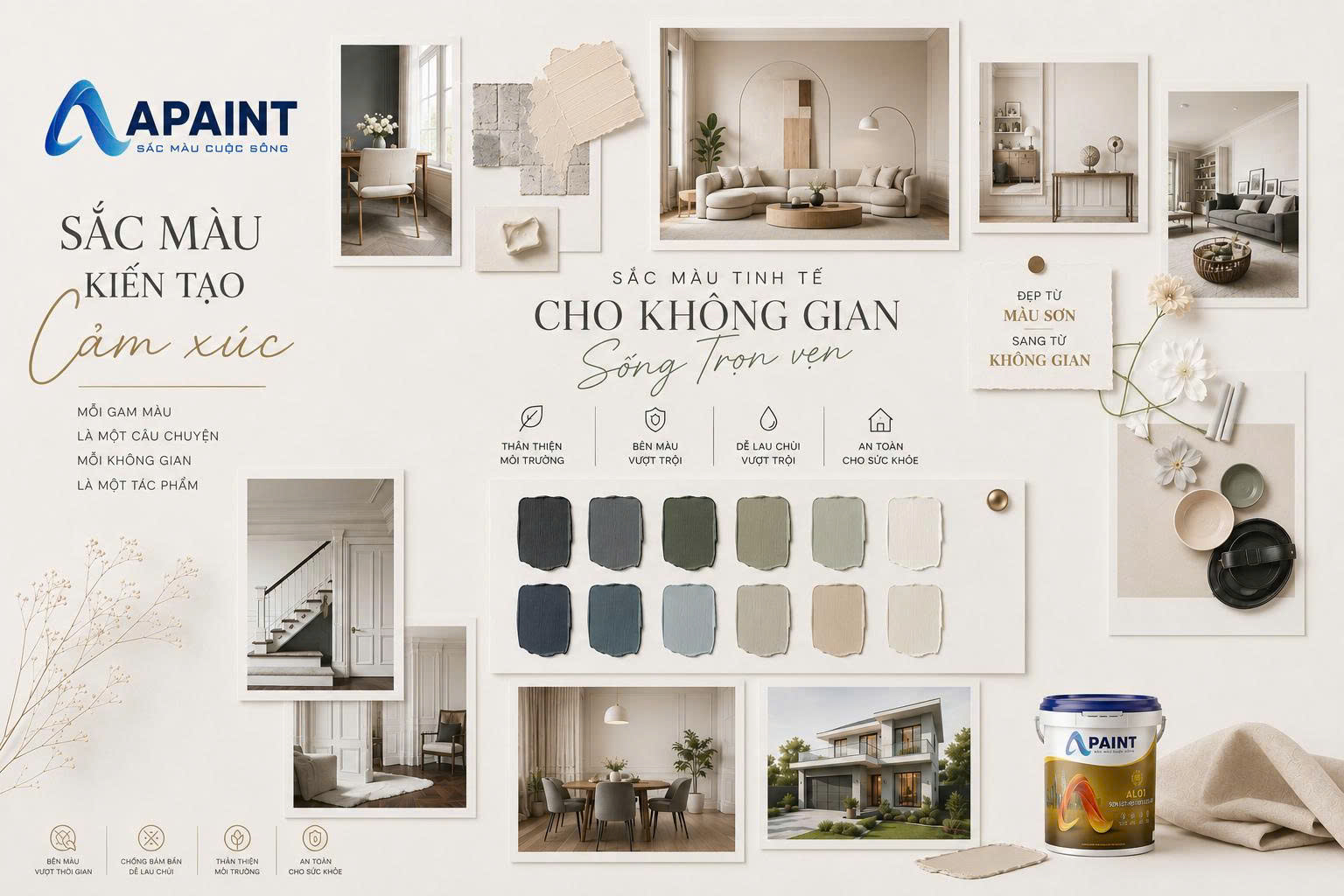 APAINT – Sắc màu kiến tạo cảm xúc