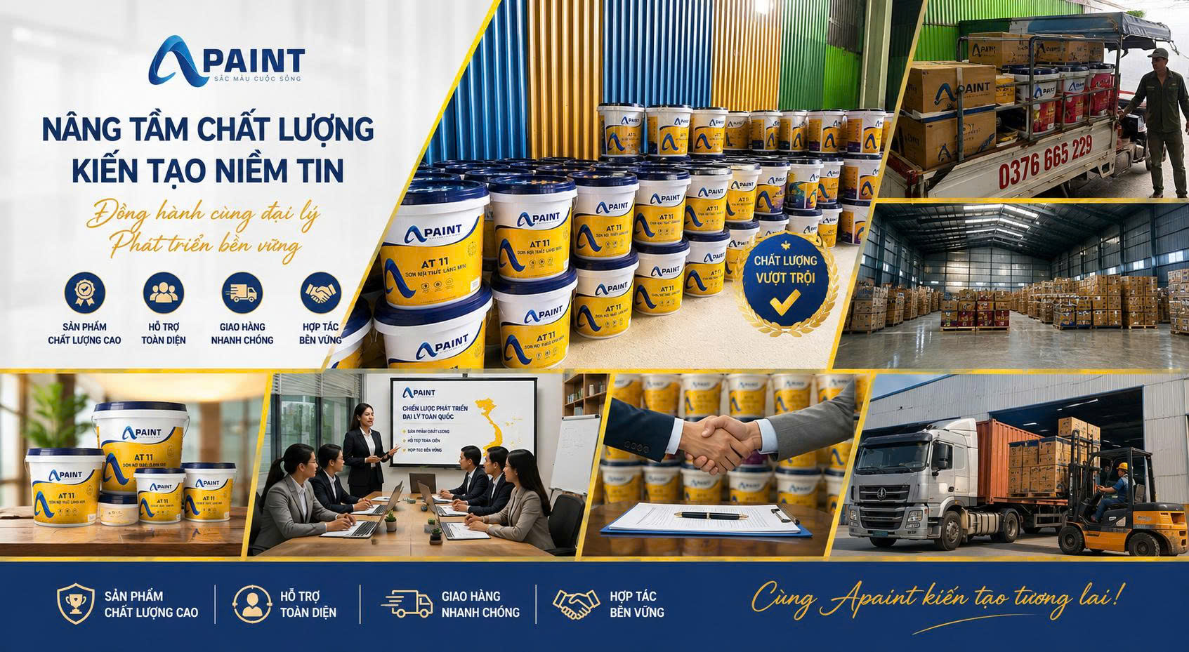 NÂNG TẦM CHẤT LƯỢNG – KIẾN TẠO NIỀM TIN CÙNG APAINT