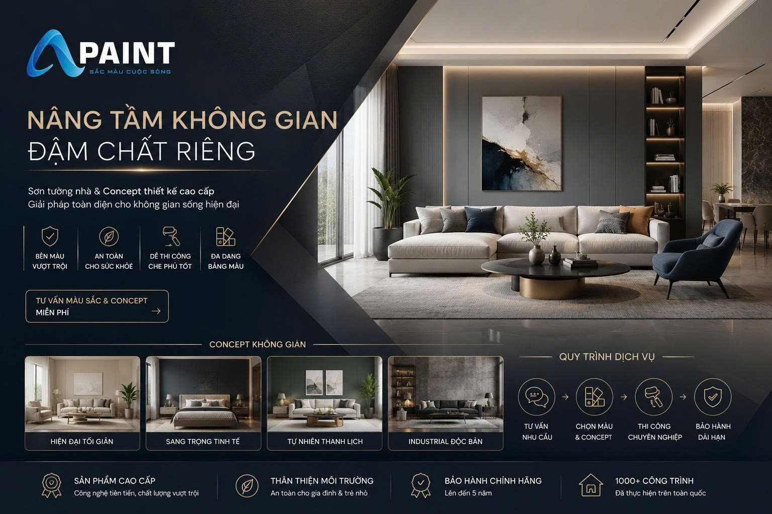 Màu sắc tạo nên phong cách