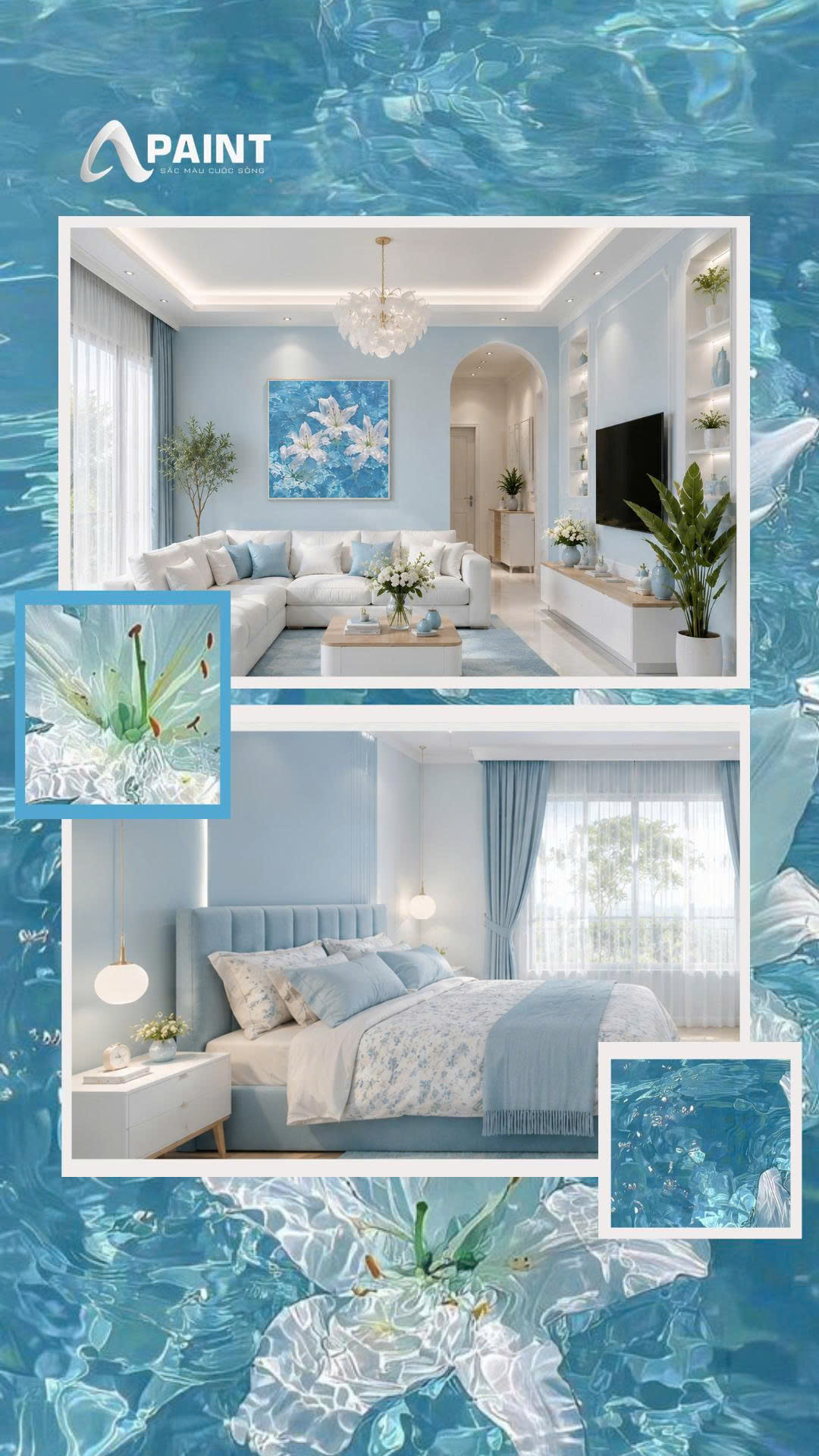 Sắc xanh – gam màu của sự bình yên