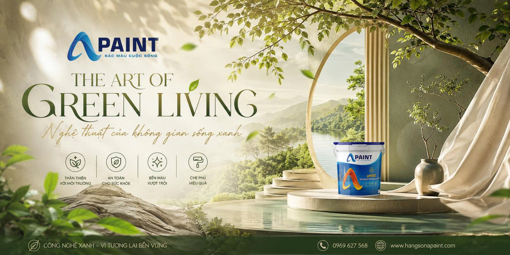 THE ART OF GREEN LIVING – Nghệ thuật của không gian sống xanh