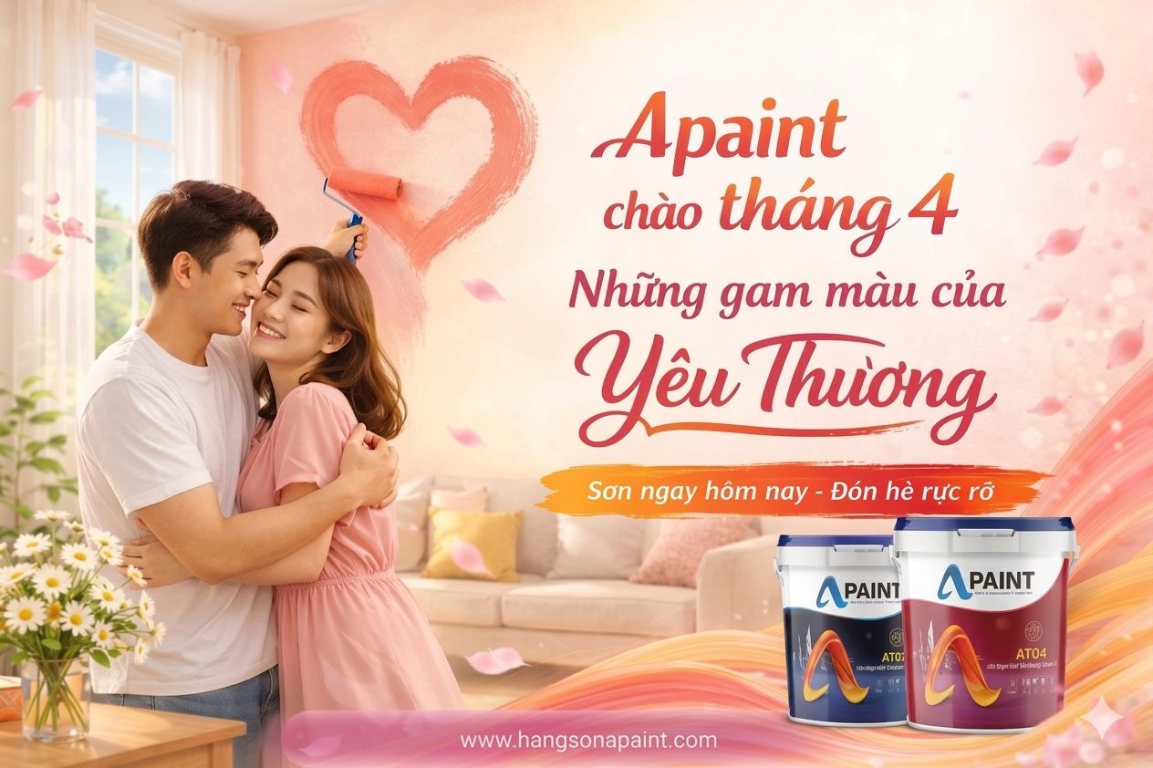 THÁNG 4 – KHI CẢM XÚC LÊN MÀU, KHÔNG GIAN CŨNG CẦN “THAY ÁO”