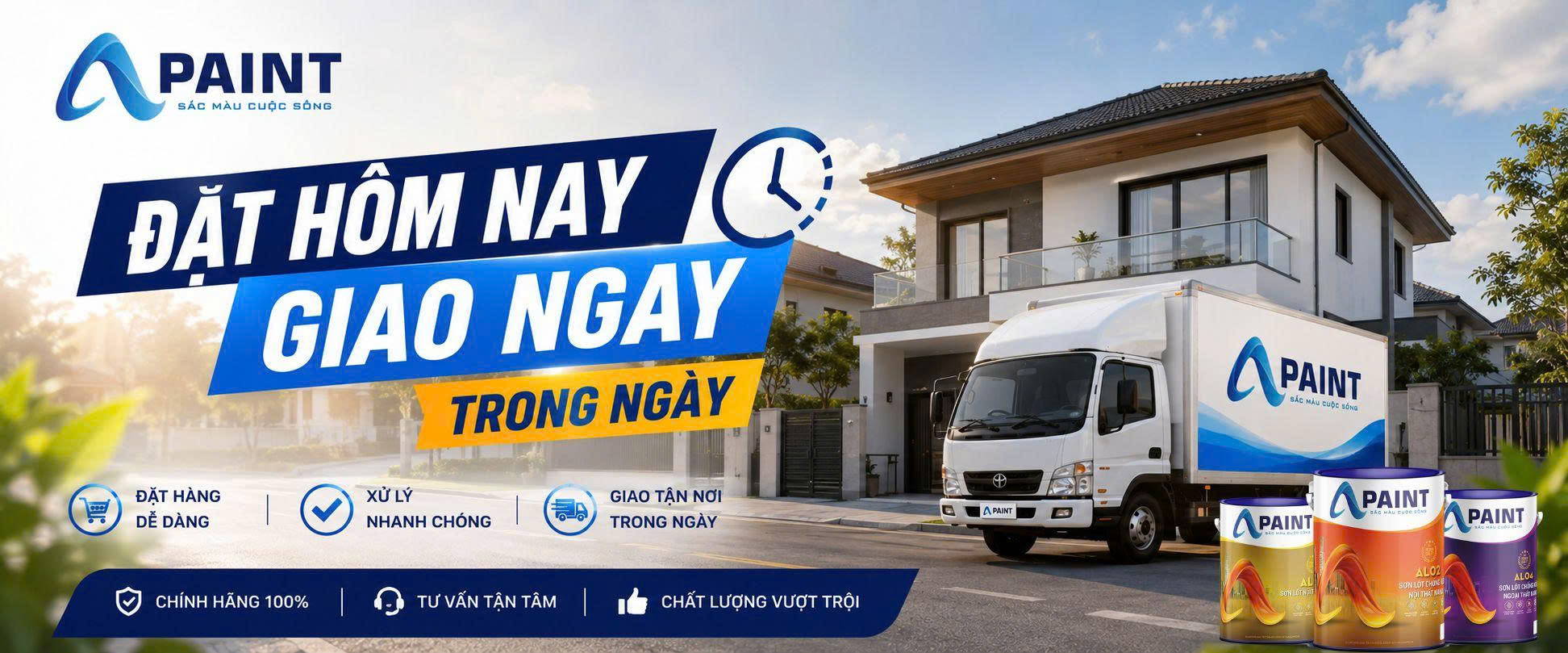 ĐẶT HÔM NAY – GIAO NGAY TRONG NGÀY CÙNG APAINT